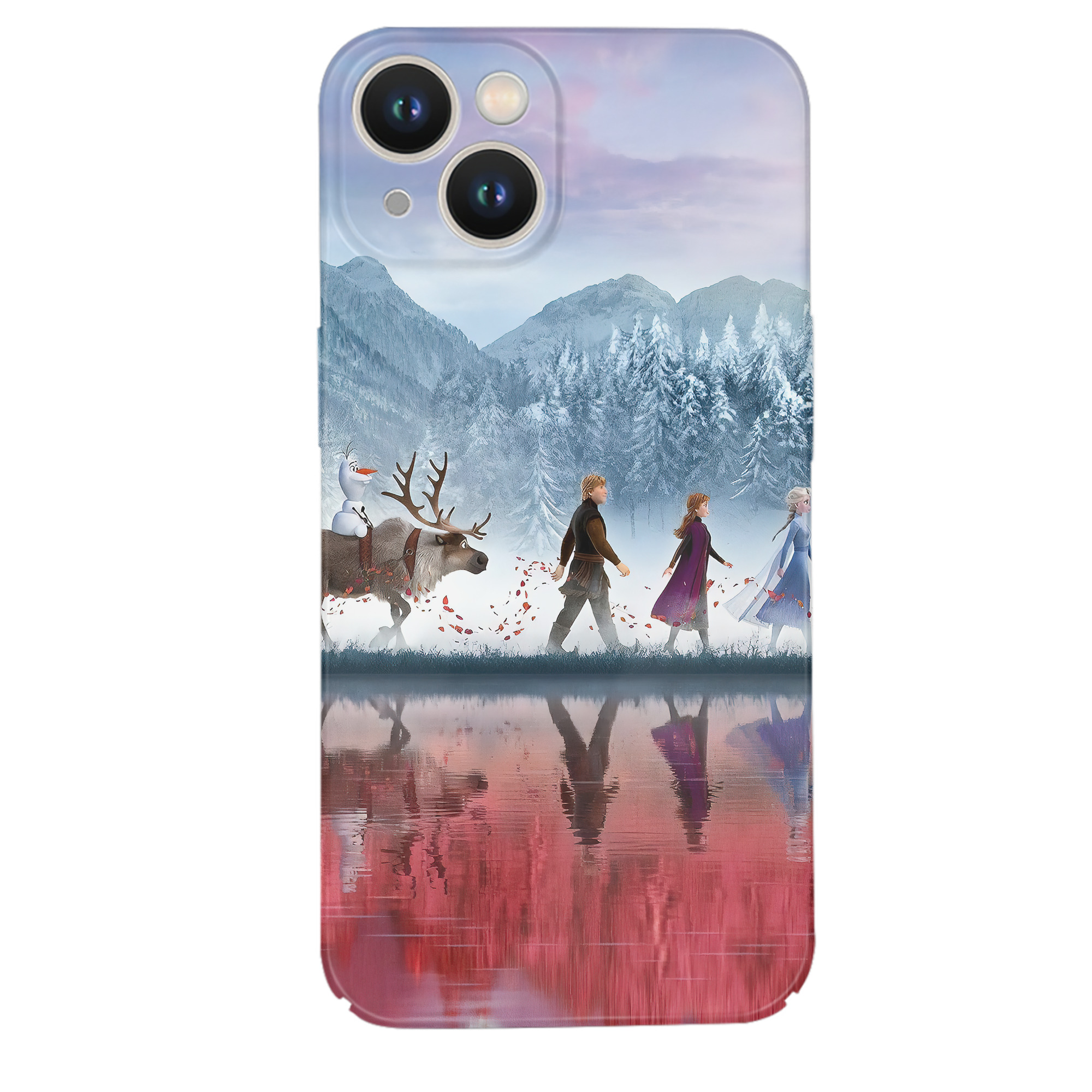 （画像用） アナと雪の女王 アンナ エルサ Frozen Anna Elsa 【iPhone 14シリーズ対応】ハードケース